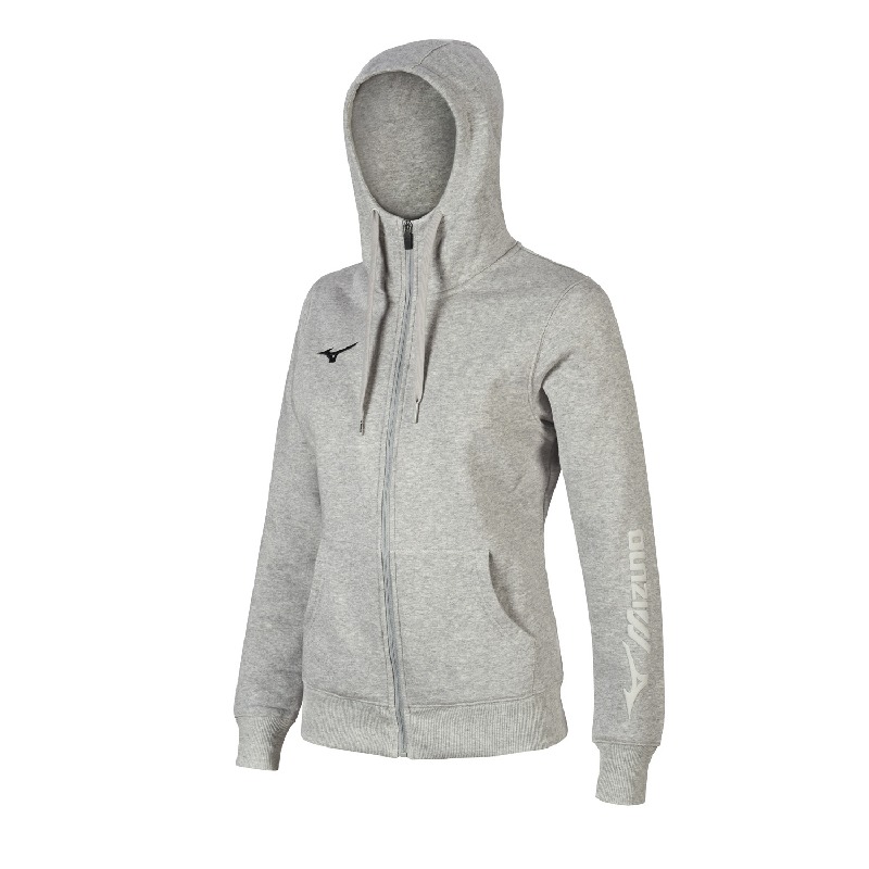 Mizuno Felpa Cappuccio E Zip Sweat W MZ.32EC9700C Abbigliamento Volley Sport