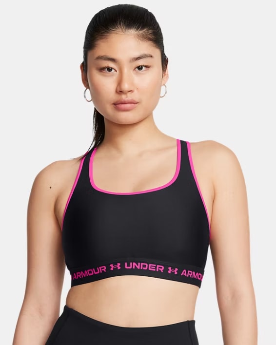 UNDER ARMOUR Reggiseno sportivo Armour® Mid Crossback da donna