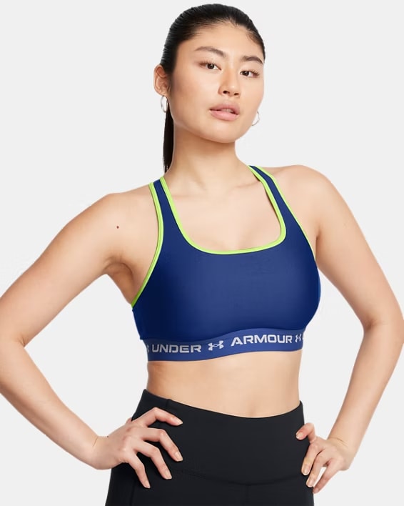 UNDER ARMOUR Reggiseno sportivo Armour® Mid Crossback da donna