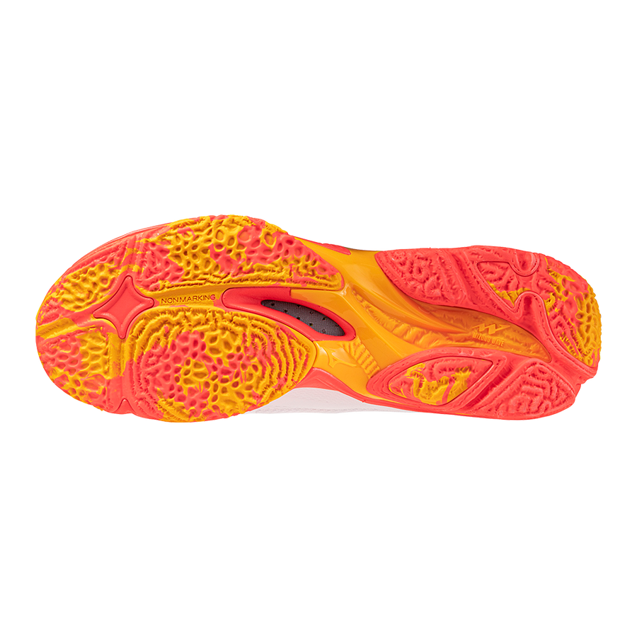 MIZUNO WAVE LIGHTNING Z8 MID WHITE FIERY CORAL2 CITRUS