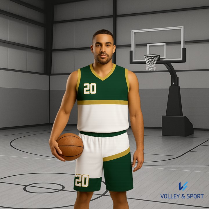 SHORT BASKET IN SUBLIMATICO