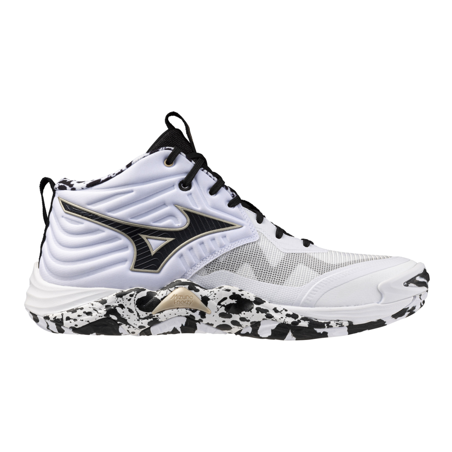 WAVE MOMENTUM ELITE MID WHITE BLACK GOLD
