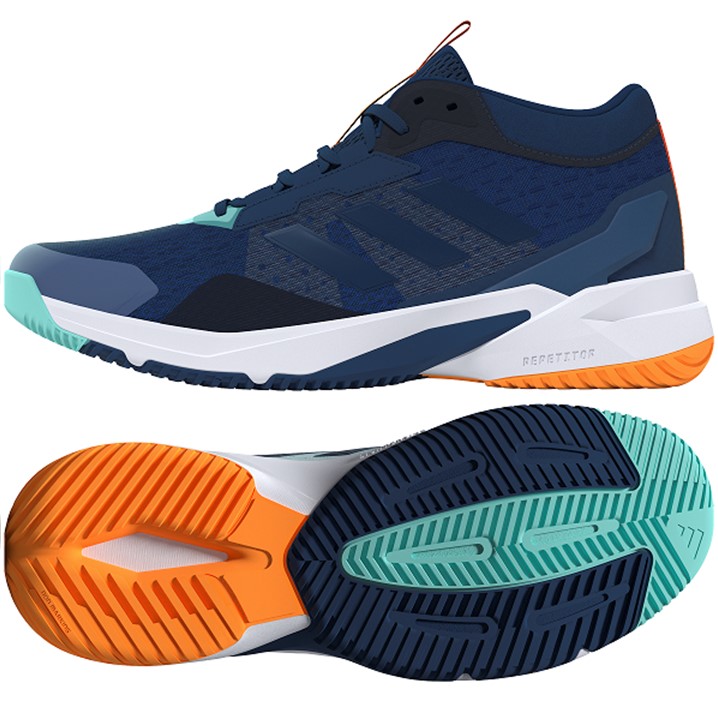 ADIDAS CRAZYFLIGHT 6 MID M DUSKY PETROL/FTWR WHITE/FLASH AQUA