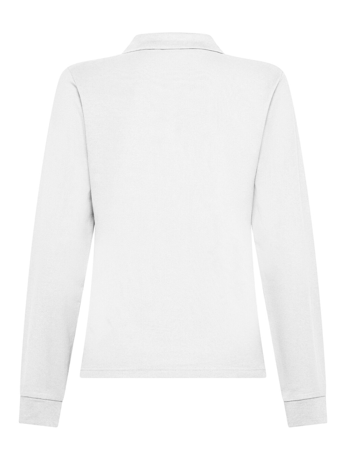 POLO BIANCA MANICA LUNGA