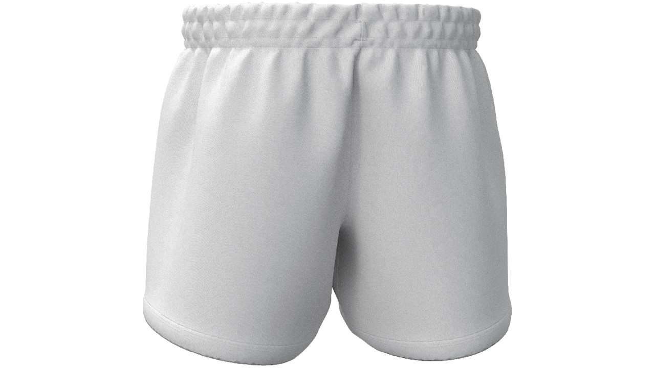 MIZUNO TEAM RUGBY SHORT bianco