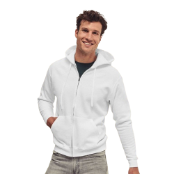 foto FRUIT OF THE LOOM FELPA ZIP INTERA E CAPPUCCIO