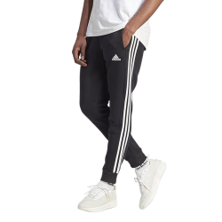 foto PANTALONI ESSENTIALS FRENCH TERRY TAPERED CUFF 3 STRIPES