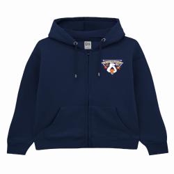 foto FELPA UNISEX CON ZIP E CAPPUCCIO